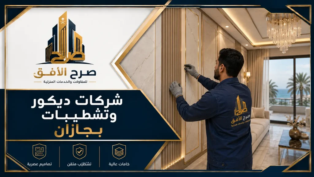 شركات ديكور وتشطيبات بجازان