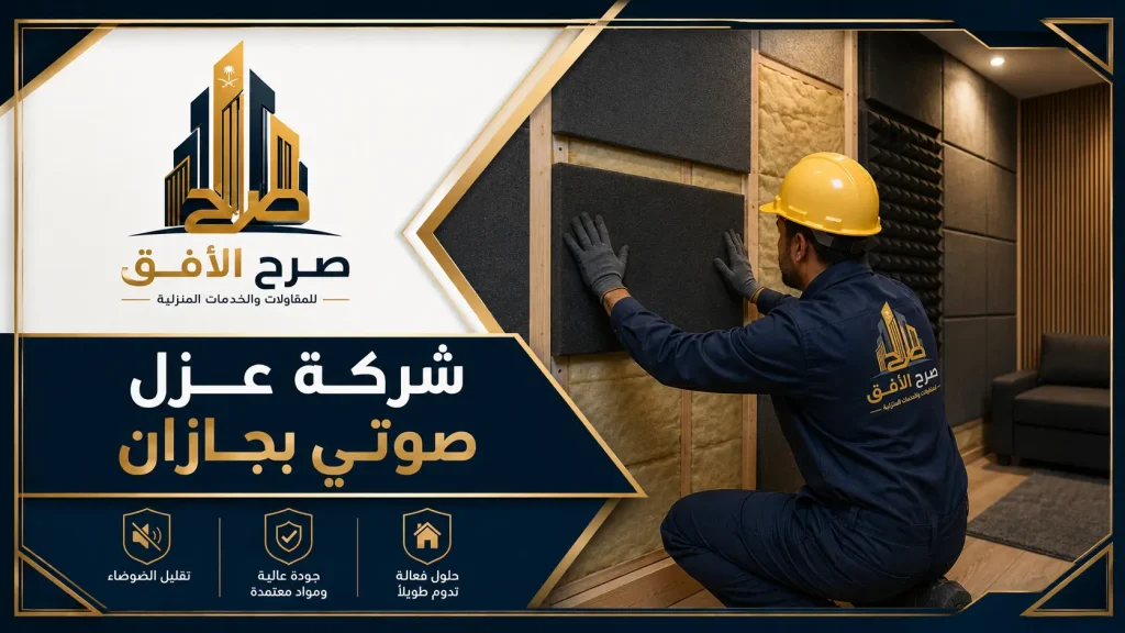 شركة عزل صوتي بجازان