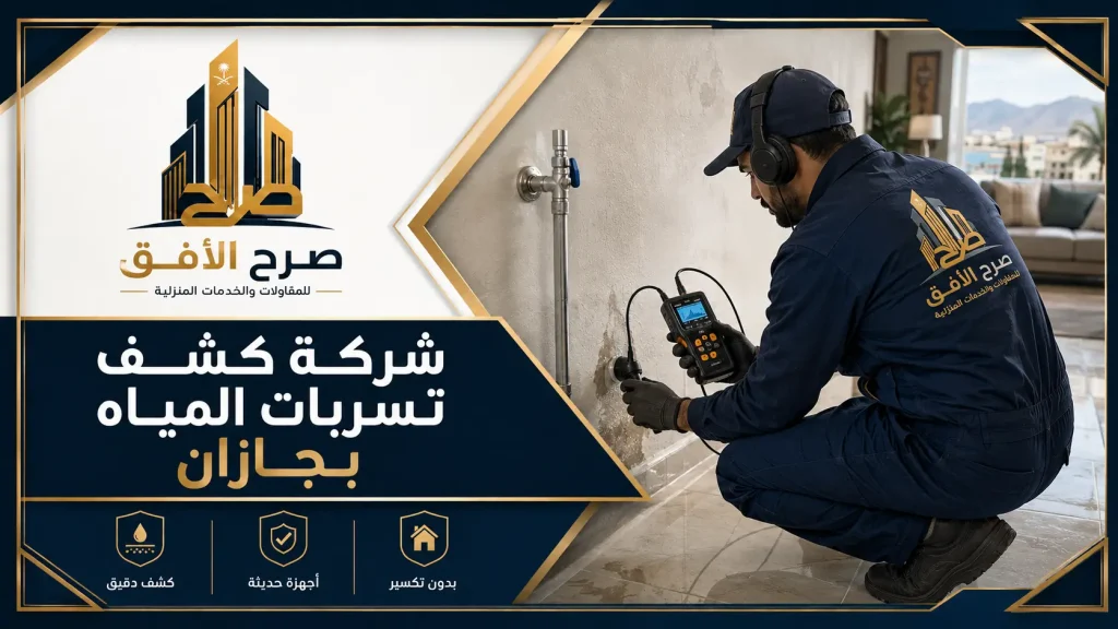 شركة كشف تسربات المياه بجازان